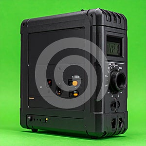 Rugged Electronic Control Unit on Green Screen