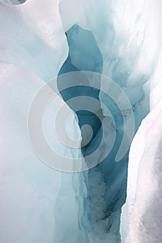 Rugged glacier ice
