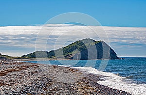 Rugged Land Jutting Into The Atlantic Along The Cabot Trail