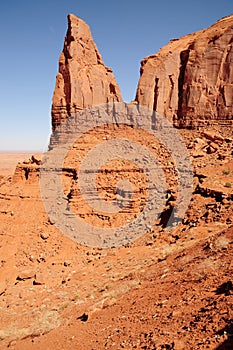 Rugged Monument Valley Arizona USA Navajo Nation