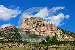 Rugged Mountain Scenery of Wyoming