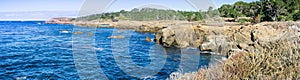 The rugged Pacific Ocean coastline, Point Lobos State Natural Reserve, Carmel-by-the-Sea, Monterey Peninsula, California