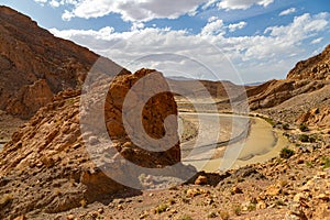 Rugged Pass in the High Atlas Mountains