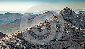 Rugged Peaks of Colorado\'s Mt. Evans in the Rocky Mountains