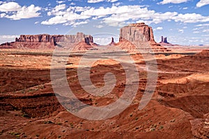 Rugged Road through Monument Valley