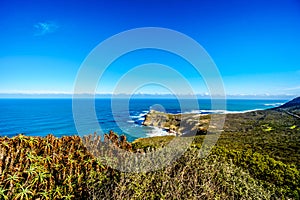 Rugged rocks and steep cliffs of the Cape of Good Hope