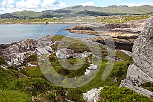 The Rugged Rocky Coast of the Wild Atlantic Way Kerry Ireland