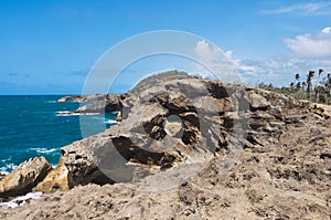 Rugged Shoreline of Punta Las Tunas