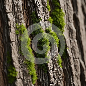 And the rugged surface of the tree indicative of a temperate