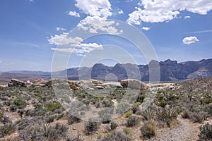 Rugged valley of Red Rock conservation area, Nevada