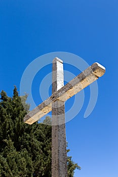 Rugged Wooden Cross