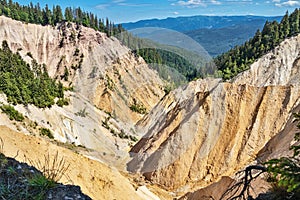 Ruginoasa Abyss, in Apuseni mountains