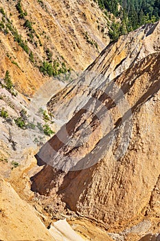 Ruginoasa Abyss, in Apuseni mountains
