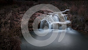 Ruidera waterfall photo