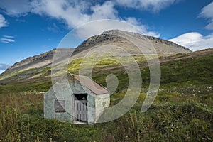 RuinÃâ¢ and abandoned building on iceland photo