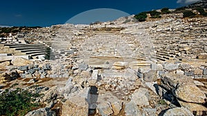 Ruin of ancient city of Knidos. Turkey.