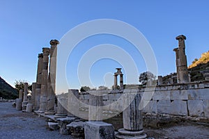 The ruin of  ancient Greek city-Ephesus
