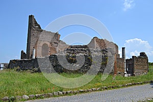 Ruin on appia antica