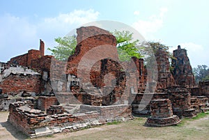 Ruin of Ayuthaya Kingdom