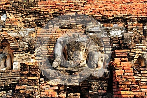 Ruin buddha statue in Sukhothai