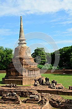 Ruin of buddhist temple