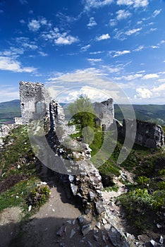 Zřícenina hradu Gymes