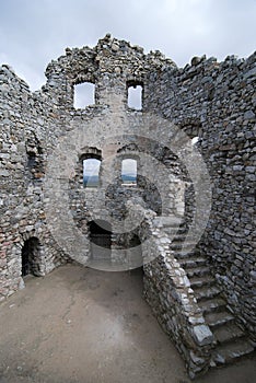 Ruin of castle Hrusov