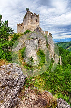 Ruin of castle Lietava