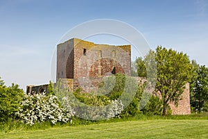 The ruin castle Teylingen in Sassenheim