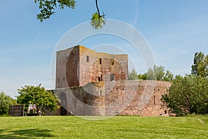 The ruin castle Teylingen in Sassenheim.