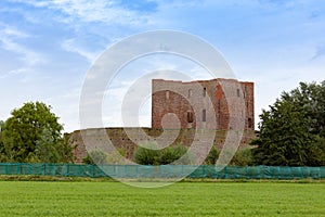 The ruin castle Teylingen in Sassenheim in the Netherlands