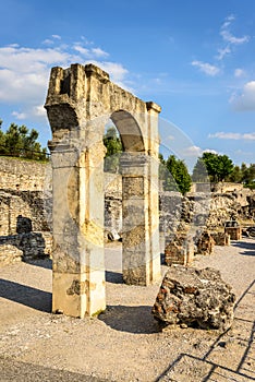 Ruin caves of Catullus