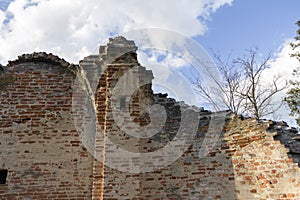 Ruin church in Radpuszta photo