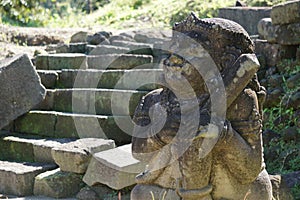 The ruin of gambar wetan temple