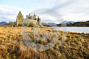 The ruin of Kilchurn Castle, Loch Awe, Scotland