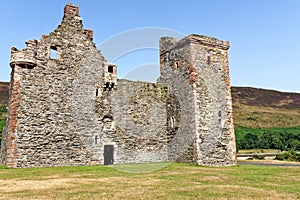 The ruin of Lochranza Castle - Isle of Arran