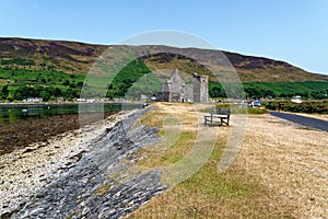 The ruin of Lochranza Castle - Isle of Arran