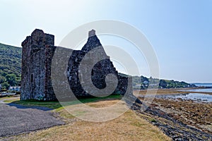 The ruin of Lochranza Castle - Isle of Arran