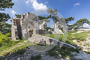 The ruin of Moedling castle in Austria