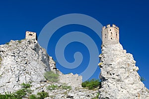 Zřícenina hradu Děvín