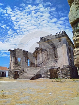 The ruin of old prison in Timor-Leste (East Timor) photo