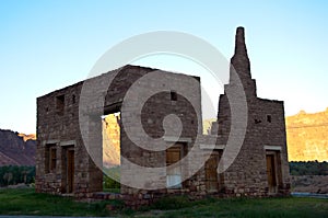 Ruin in old town of Al-Ula photo