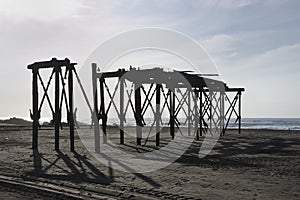 Ruin of the pier photo