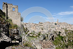 Ruin and Sassi of Matera
