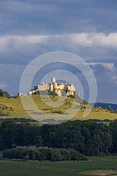 Ruin of Spis Castle in Slovakia