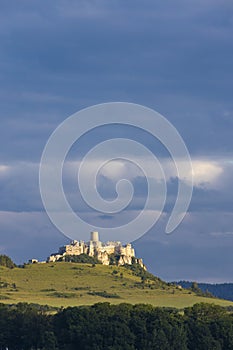 Zrúcanina Spišského hradu na Slovensku