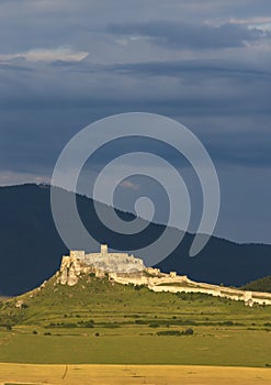 Ruin of Spissky Castle in Slovakia