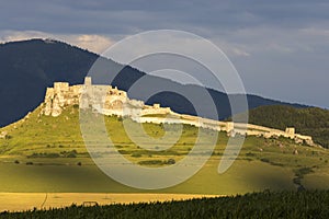 Zrúcanina Spišského hradu na Slovensku