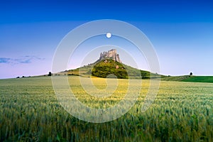 Aerial view of Spissky Castle in Slovakia