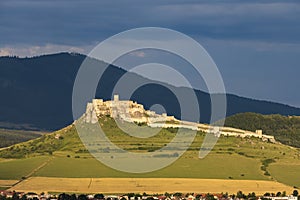 Ruin of Spissky Castle in Slovakia